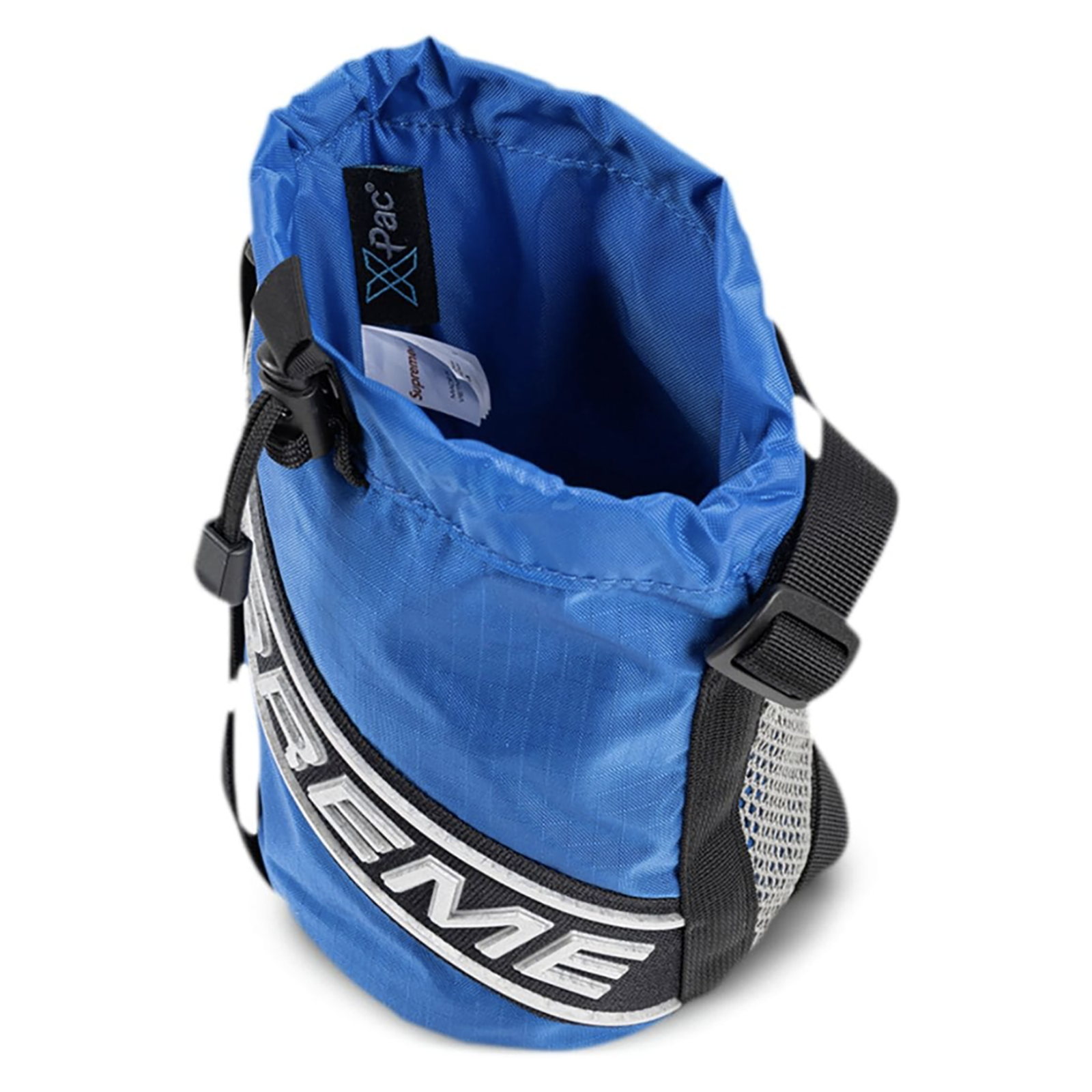 Supreme FW23 3D Logo Small Cinch Pouch Blue Multi | eBay
