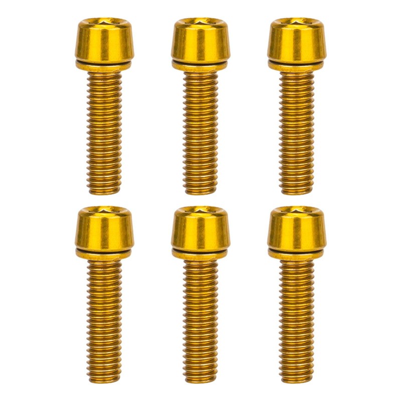 Bicycle Handlebar Bolts 6Pcs Stem Screws Good Toughness Fixing latest