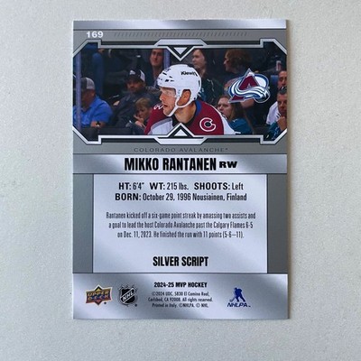 2023 Upper Deck MVP #169 Mikko Rantanen Silver Script