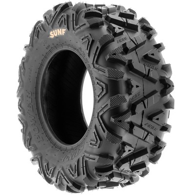SunF 24x8-12 & 24x10-11 Replacement ATV UTV SxS 6 Ply Tires A033 |Set of 4