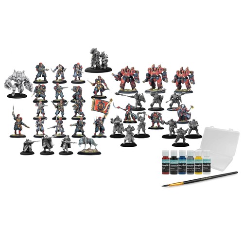 WARMACHINE Khador 塗装済み ボードゲーム　ウォーハンマー WARMACHINE Khador 塗装済み ボードゲーム ウォーハンマー