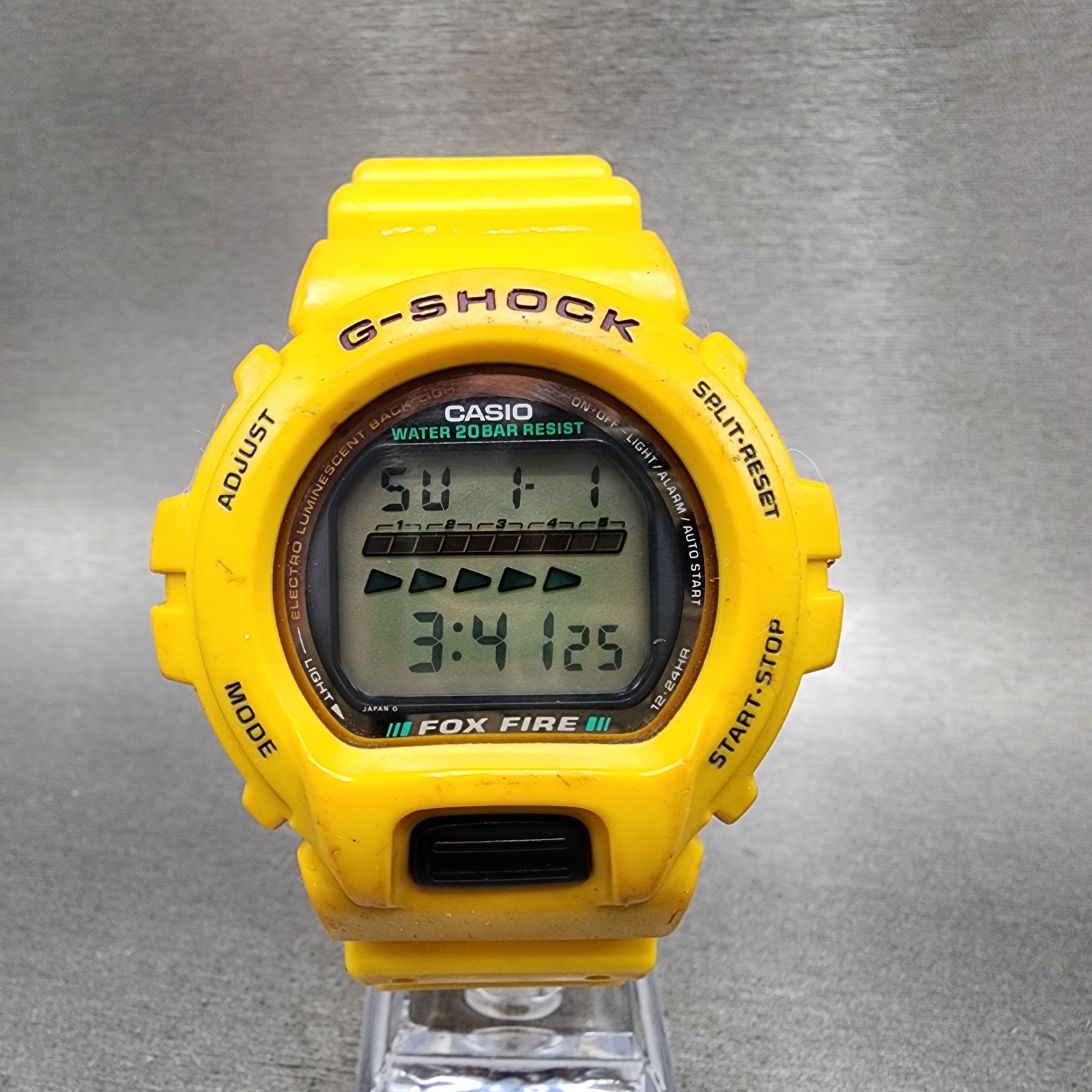 中古 CASIO　G-SHOCK　カシオ　DW-6630B　イエロー　 中古 G-SHOCK ジーショック CASIO カシオ 腕時計 DW-6630B-9