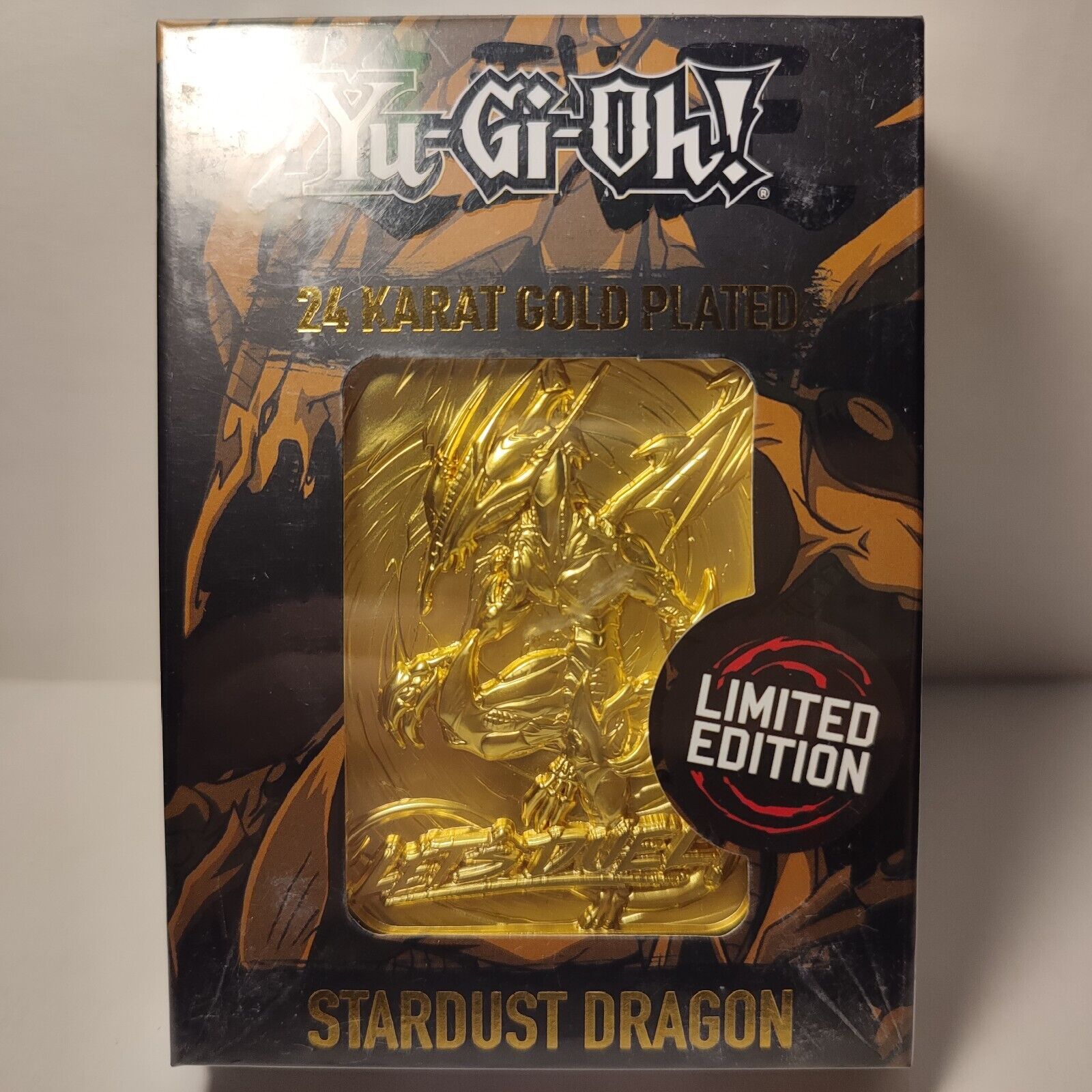 Yugioh Stardust Dragon Metal Card 24k Gold Plated Ingot Yugioh Stardust Dragon Metal Card 24k Gold Plated Ingot