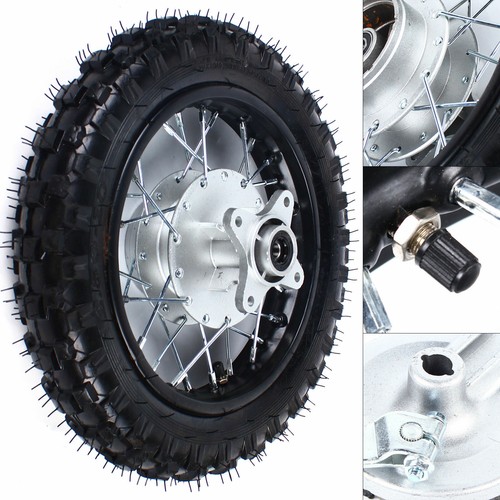 2.50-10 Front & Rear Tire Wheel 10inch Rim Fits For CRF50 Coolster PW50