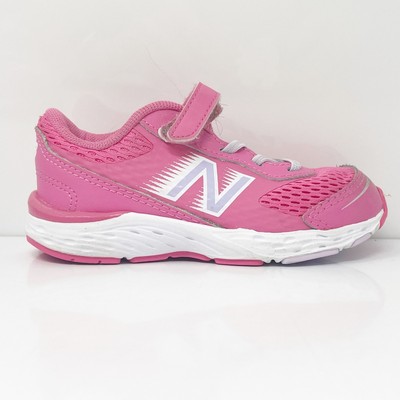 

New Balance Girls 680 V6 IA680PA6 Розовые кроссовки для бега Размер 8,5 м, Розовый, 680 V6