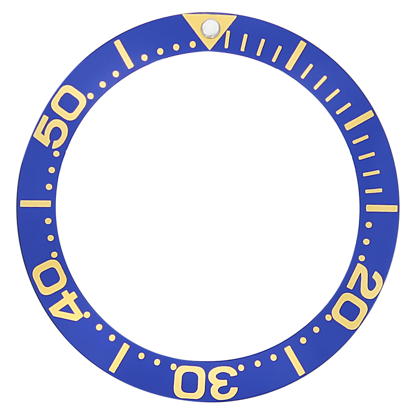 BEZEL INSERT FOR INVICTA  8928 PRO DIVER AUTO WATCH BLUE GOLD FONTS TOP QUALITY