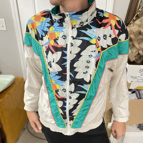 Vintage Westbound Sport Women's Jacket Ladies XL Floral Aqua Vintage Westbound Sport Women's Jacket Ladies XL Floral Aqua