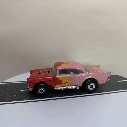 1979 Matchbox Lesney Superfast '57 Chevy Bel Air Pink w/Red