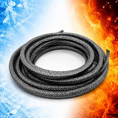 VFQZ 3/8Inch Graphite Gland Packing Rope Seal for Pool Pump Valve