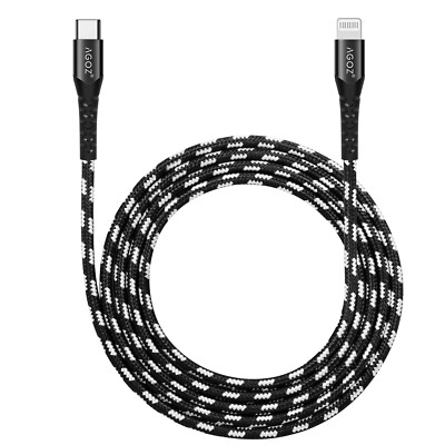 USB C to iPhone Cable Fast Charger Cord for iPhone 14 Pro Max 13 12 11 iPad 9 8