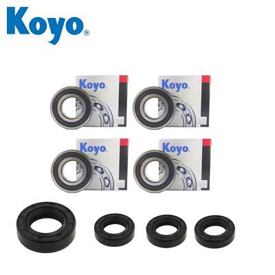 Yamaha WR450F Motorbike Front & Rear Wheel Bearing Kit Year 2008 for model 5TJM