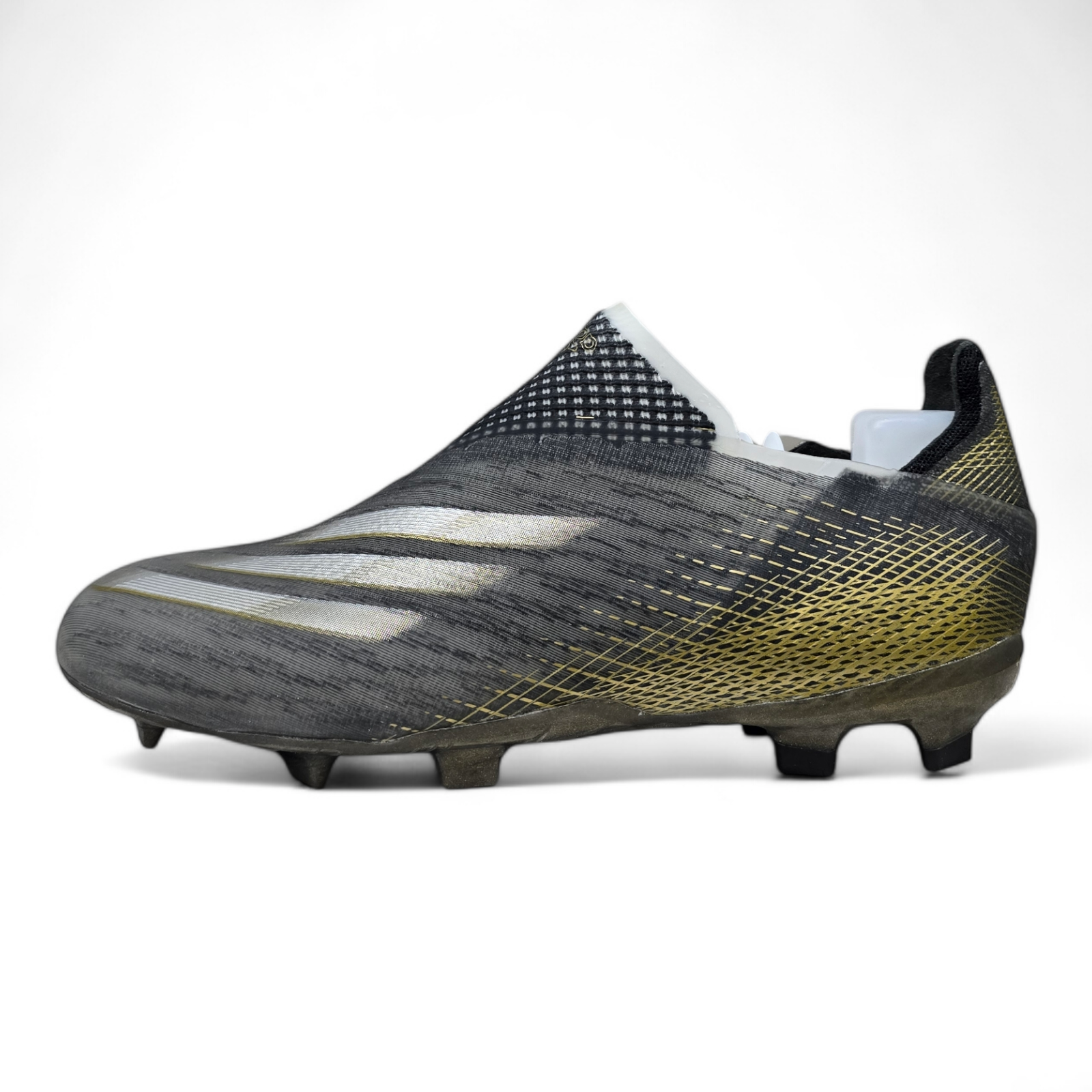 Adidas X Ghosted+ FG - Core Black/Silver Metallic Football