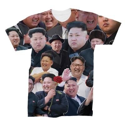 Kim Jong-un Photo Collage T-Shirt 