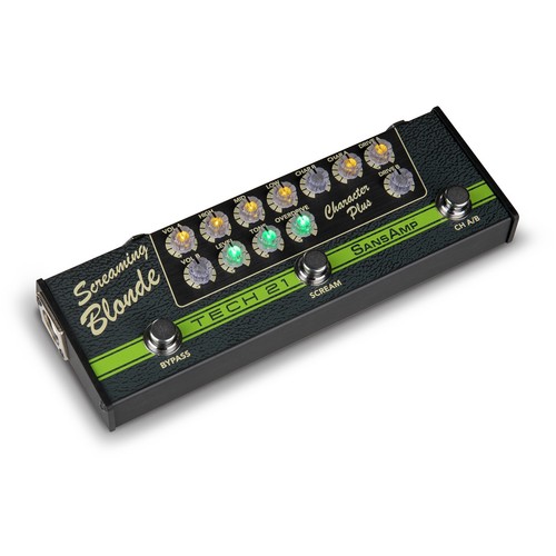 ギター Tech21 sansamp Blonde USED Tech21 SansAmp Character Series Blonde Guitar Effects Pedal