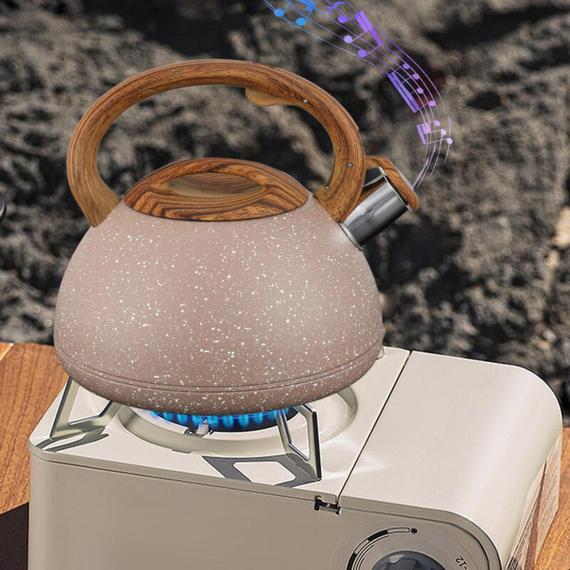 Whistling Tea Pot Hot Water Maker Whistling Kettle Stainless Steel Tea Kettles