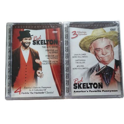 RED SKELTON 2-Collectors Series Freddie the Freeloader Classics - SEALED (DVD)