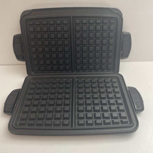 George Foreman EVOLVE Grill Set of Replacement WAFFLE Plates