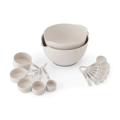 Farberware Pro 14 Piece Recycled Plastic Baking Set Beige