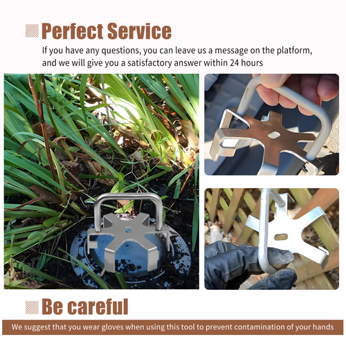 Advance Termite Bait Station Spider  Access Metal Tool