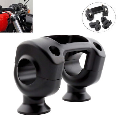Handlebar Riser 1.25'' Clamp Mount For Harley Breakout 114 FXBRS Street Bob FXBBS