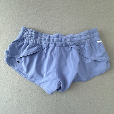 Lululemon Shorts Womens Medium Water Surf Short Lullaby Blue Gray Reversible
