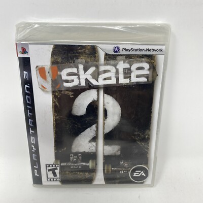 Skate 2 (Sony PlayStation 3, 2009) Brand New Factory Sealed Case Is Broken PS3