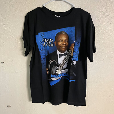 Band T-Shirt - B.B. KING - Lucille Guitar - Black - Medium