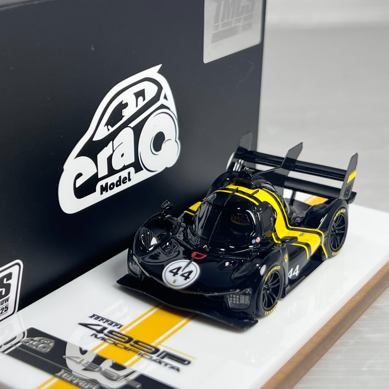 激レア　Ferrari バックル 1/64 Era Q Car X OY Works Ferrari 499P Black #44 2025 TMCS