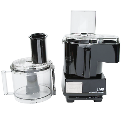 With 3.5 Qt. Clear Bowl, 3 Discs - 1 Hp