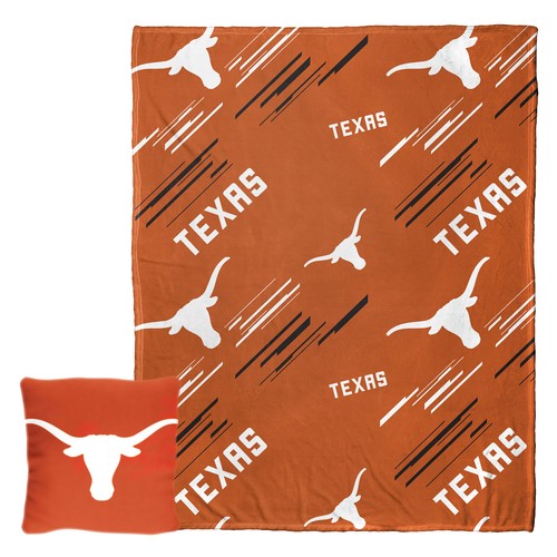 Комплект подушек и шелковых одеял Northwest NCAA Texas Longhorns