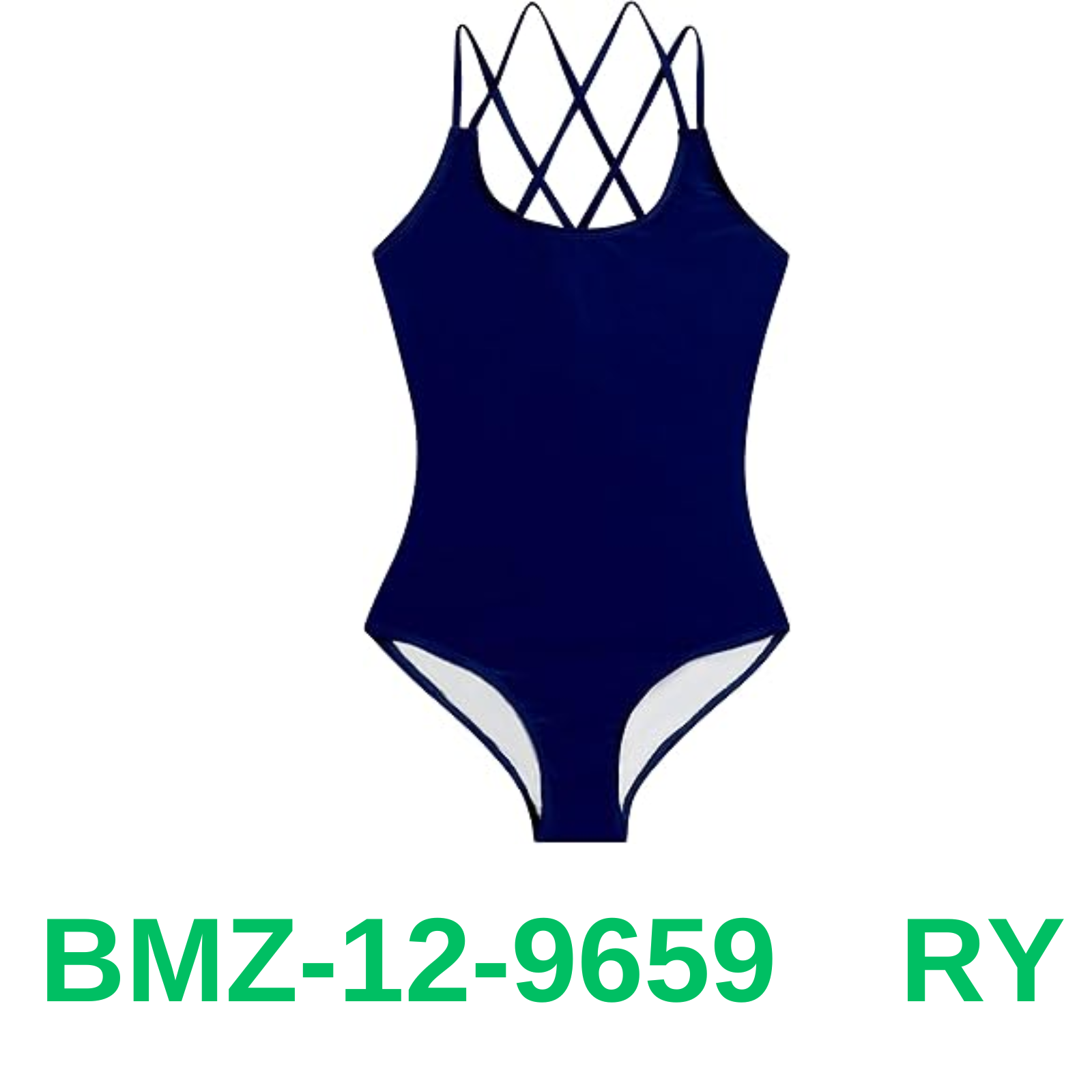 Kanu Surf Girls' Reese UPF 50+ Beach Sport Criss-Cross One Piece Swimsuit, 12