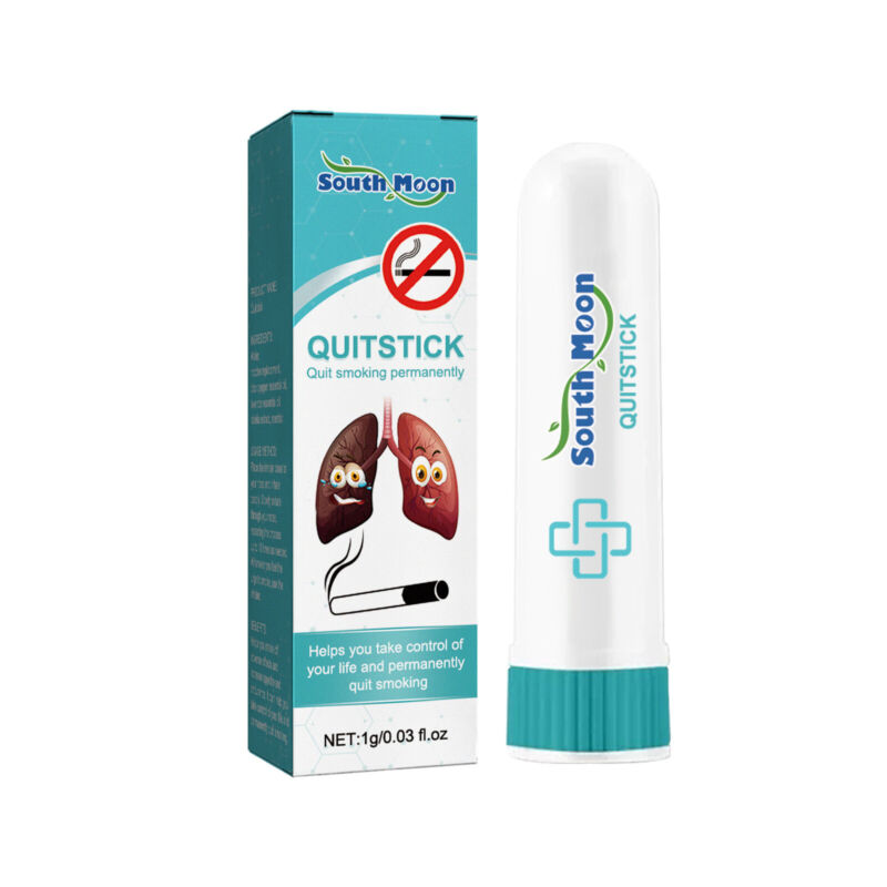 Quit Smoking Inhaler Stick Relieve Nasal Diacomfort Breathe Free Balance Emotion