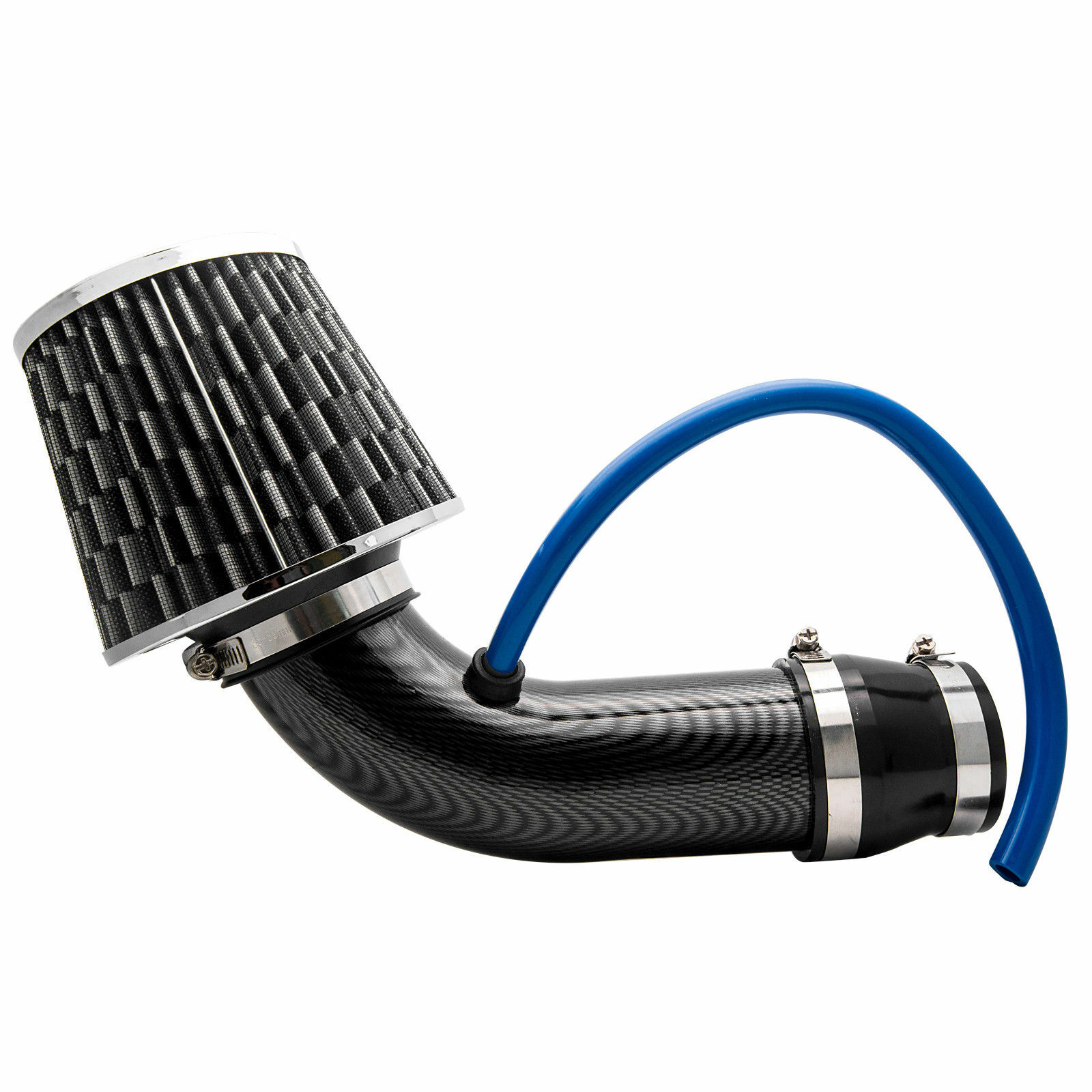 Universal 3 inch 76mm Car Cold Air Intake Filter Induction Kit Pipe