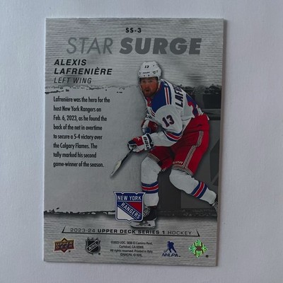 2023 Upper Deck Series 1 #SS-3 Alexis Lafrenière Star Surge