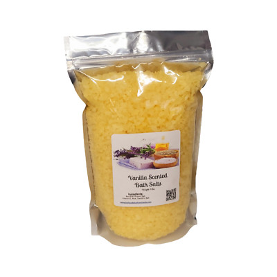 Bath Salts ~ Vanilla Scented ~ 4 lb Bag 