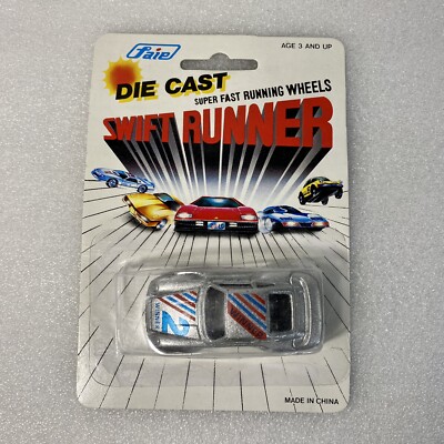 Faie Swift Runner 1:64 Diecast Porsche Silver New