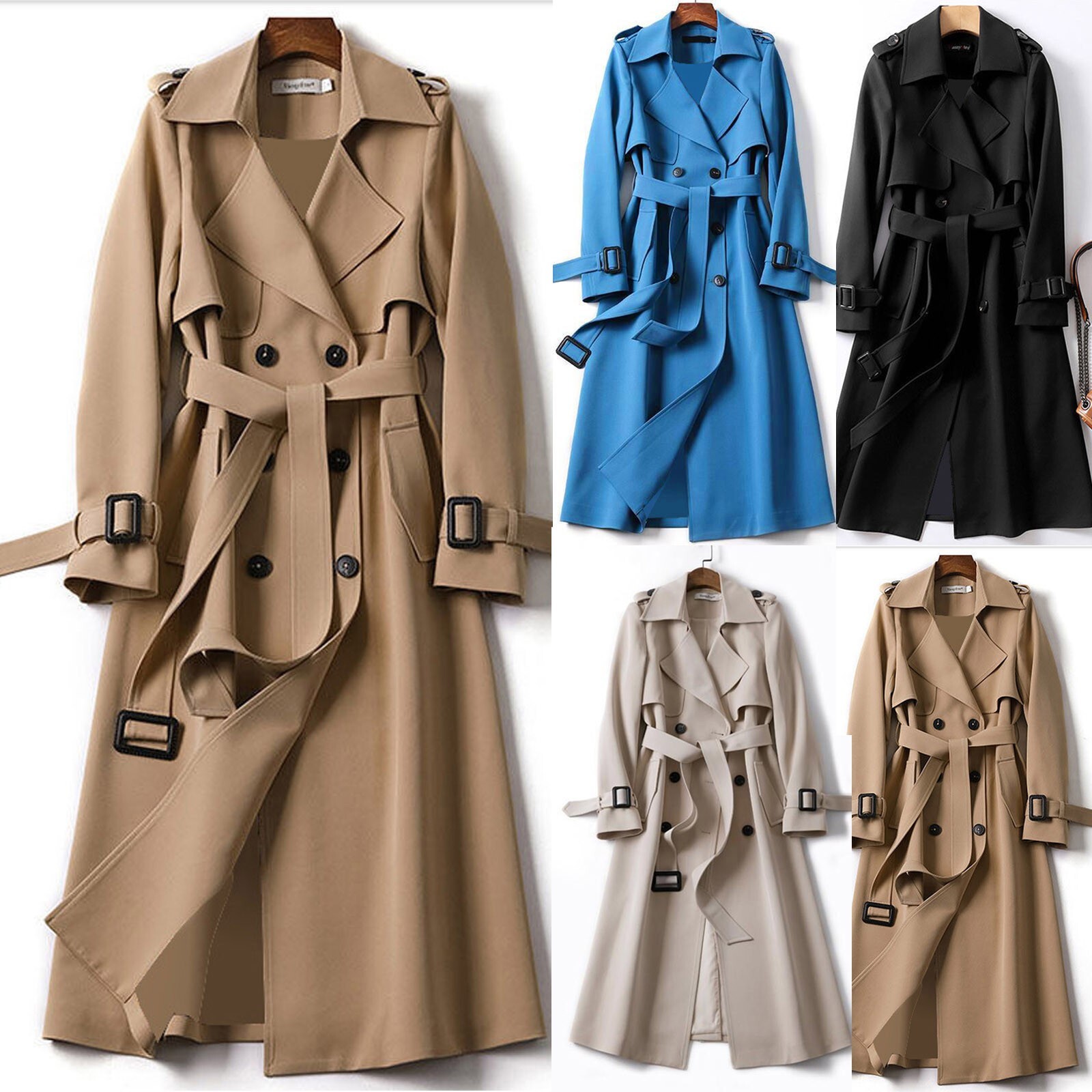 Amazon.com: Trench Coat Outfit Beige Shacket Sweater Coat