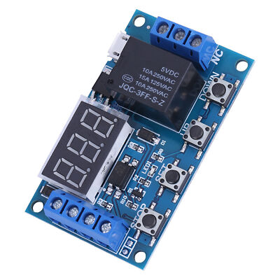 DC 6V~30V Trigger Delay On/Off Cycle Timer Relay Switch Module Micro USB 5V