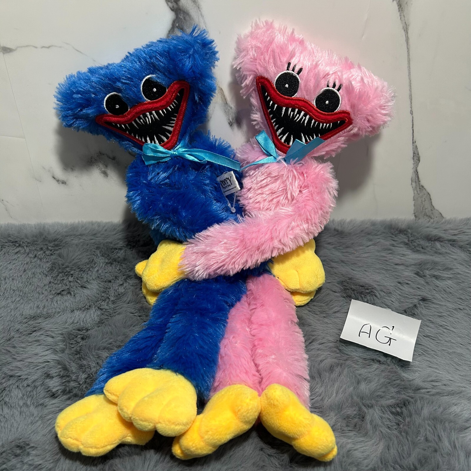 【公式】Huggy Wuggy Kissy Miss フィギュア 2セット Set of 2 Huggy Wuggy and Kissy Missy Figurines | Poppy