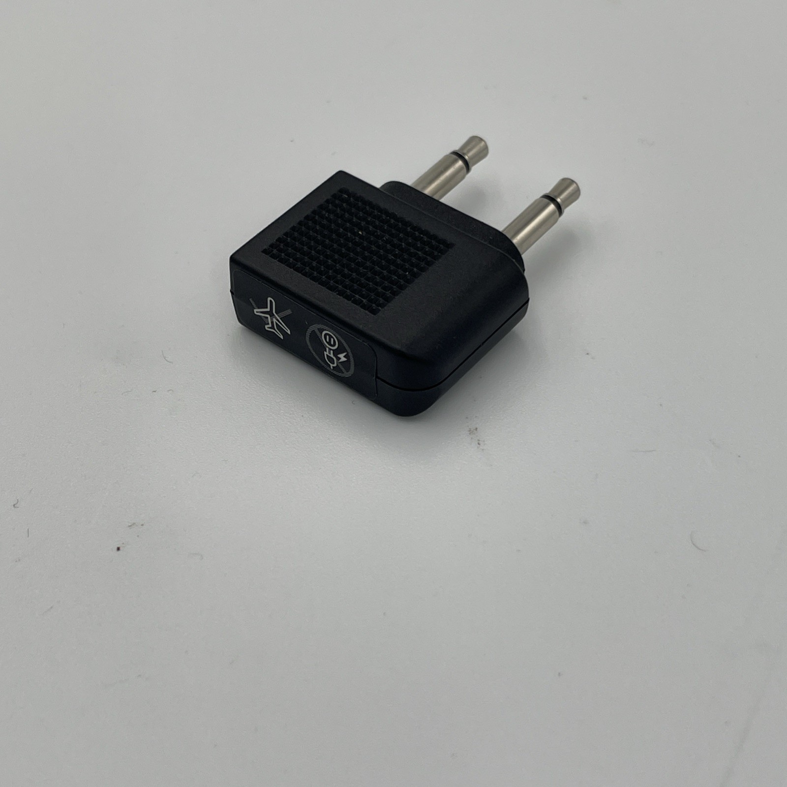 Sony Audio Airplane Adapter Dual 3.5mm Male to 3.5mm Air Flight Headphone