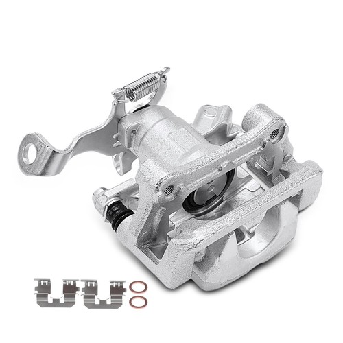 1Pc Rear Right Passenger Disc Brake Caliper w/Bracket for Mazda 3 3 Sport 14-18