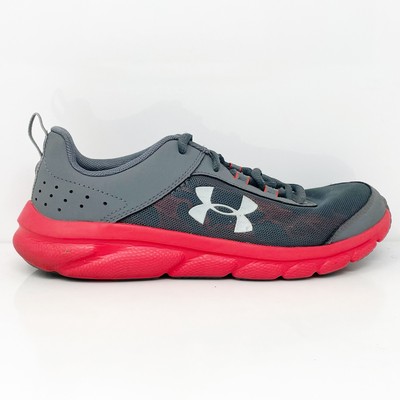 

Under Armour Boys Assert 8 3022100-102 Серые кроссовки для бега Размер 6,5 лет, Серый, Assert 8