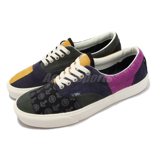 

Vans Era Patchwork Trippy Cord Разноцветный вельветовый мужской повседневный унисекс VN0A4BVU448, Желтый, Era Patchwork