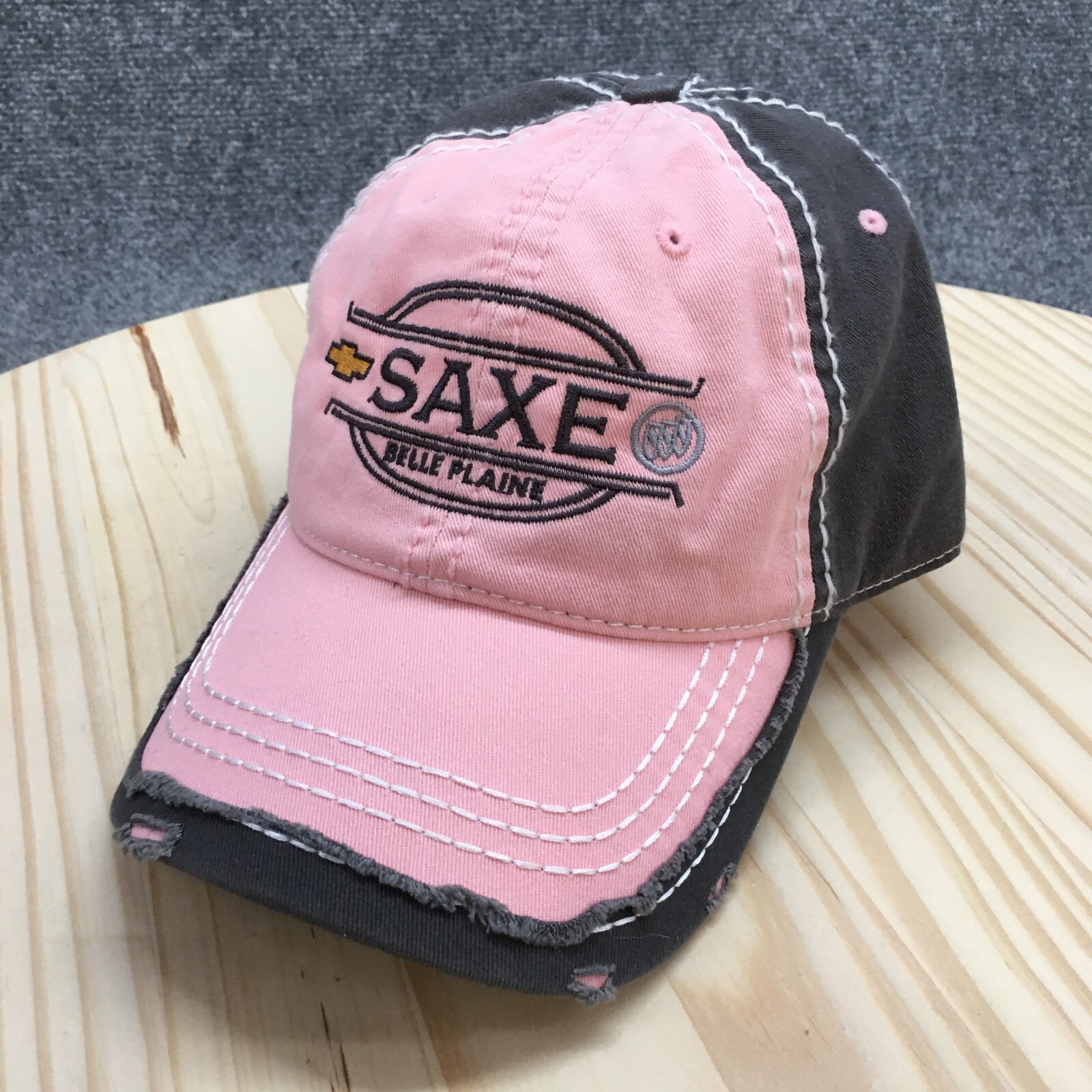 Saxe Belle Plaine Baseball Cap Mens Pink One Size Curved