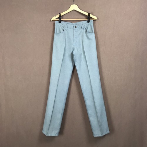 60s VINTAGE LEVI’S STA-PREST BIG-E Vintage 60s Levi's Big E Sta Prest Denim Trousers, 38 X 30