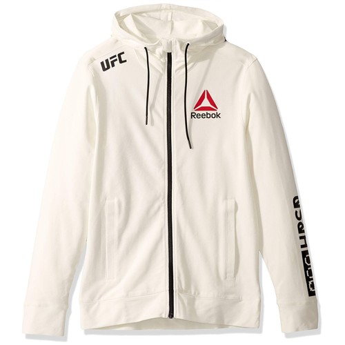 

[CD8586] Мужская толстовка с капюшоном Reebok UFC Fighter Kit Walkout, Chalk