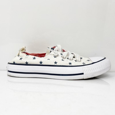 Converse Womens CTAS Shoreline 567731F Белые повседневные кроссовки, размер 5