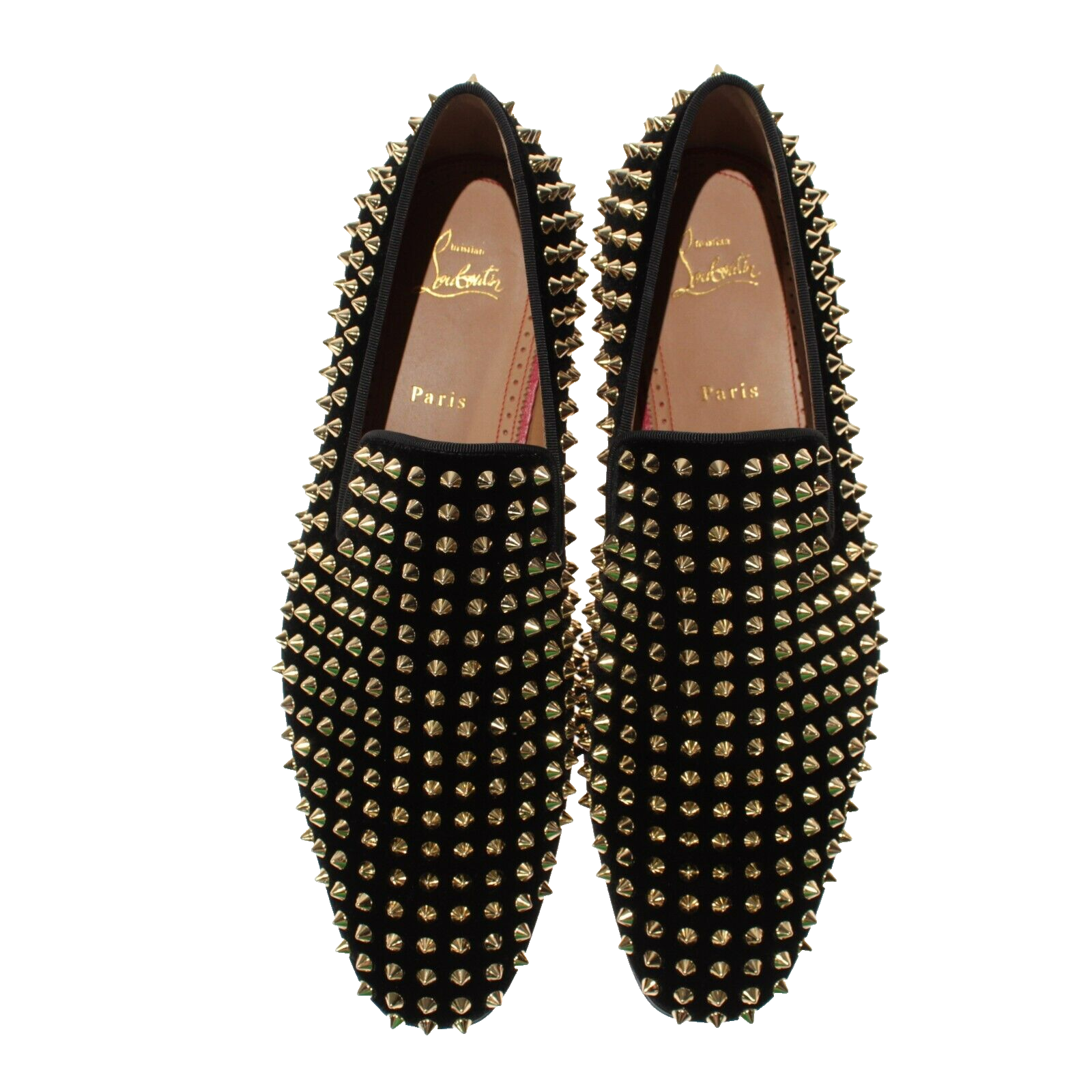 Christian Louboutin NWB Dandelion Spikes Dress Loafers 43.5
