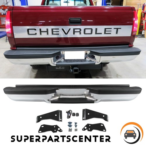 Chrome Rear Step Bumper Assembly For Chevrolet C/K 1500 2500
