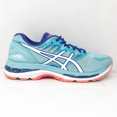 

Женские кроссовки Asics Gel Nimbus 20 T850N синие кроссовки размер 8, Синий, Gel Nimbus 20